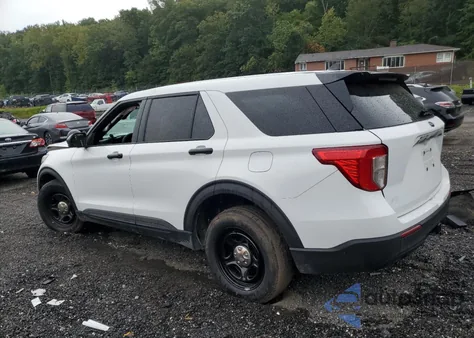 2023 Ford Explorer Police Interceptor z USA, uszkodzony, nr VIN 1FM5K8AW9PNA09063